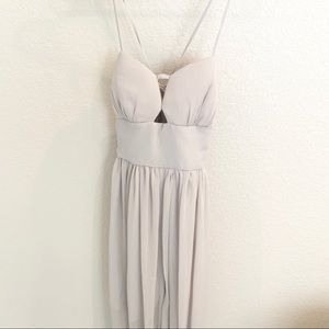 Grey BCBG dress. Brand new with tags. Never worn.